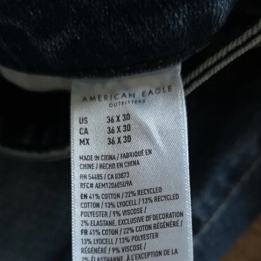 NWT American Eagle Outfitters Men's Slim Jeans 36x30